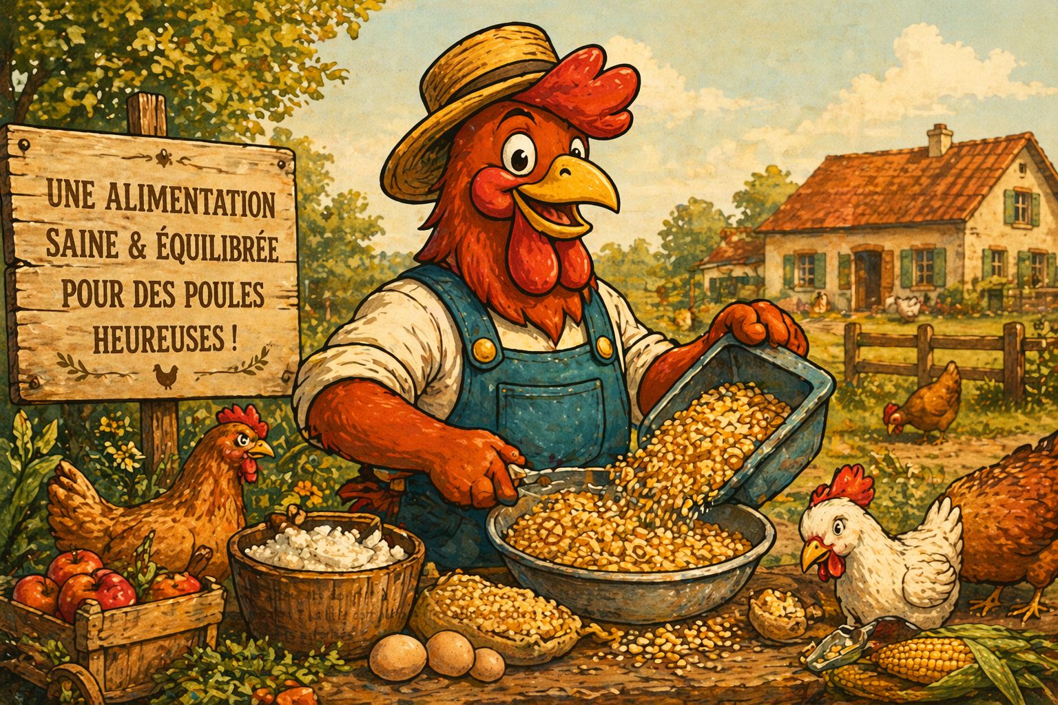 Quelles graines privilégier pour vos poules ?